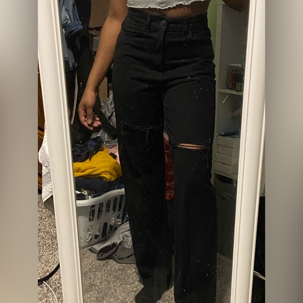 RSQ baggy ripped jean